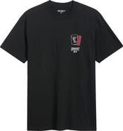 Carhartt Work In Progress Playing Card Organic Cotton Graphic T-Shirt