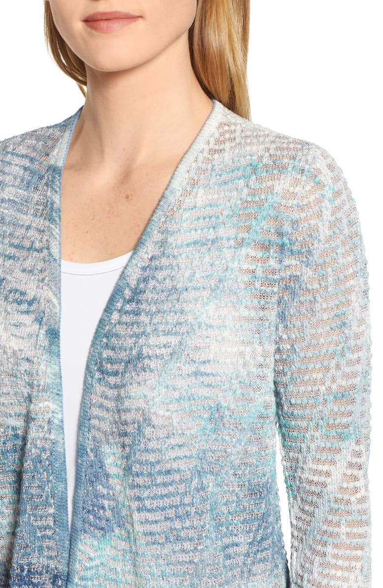 NIC+ZOE Sea Map Cardigan, Alternate, color,