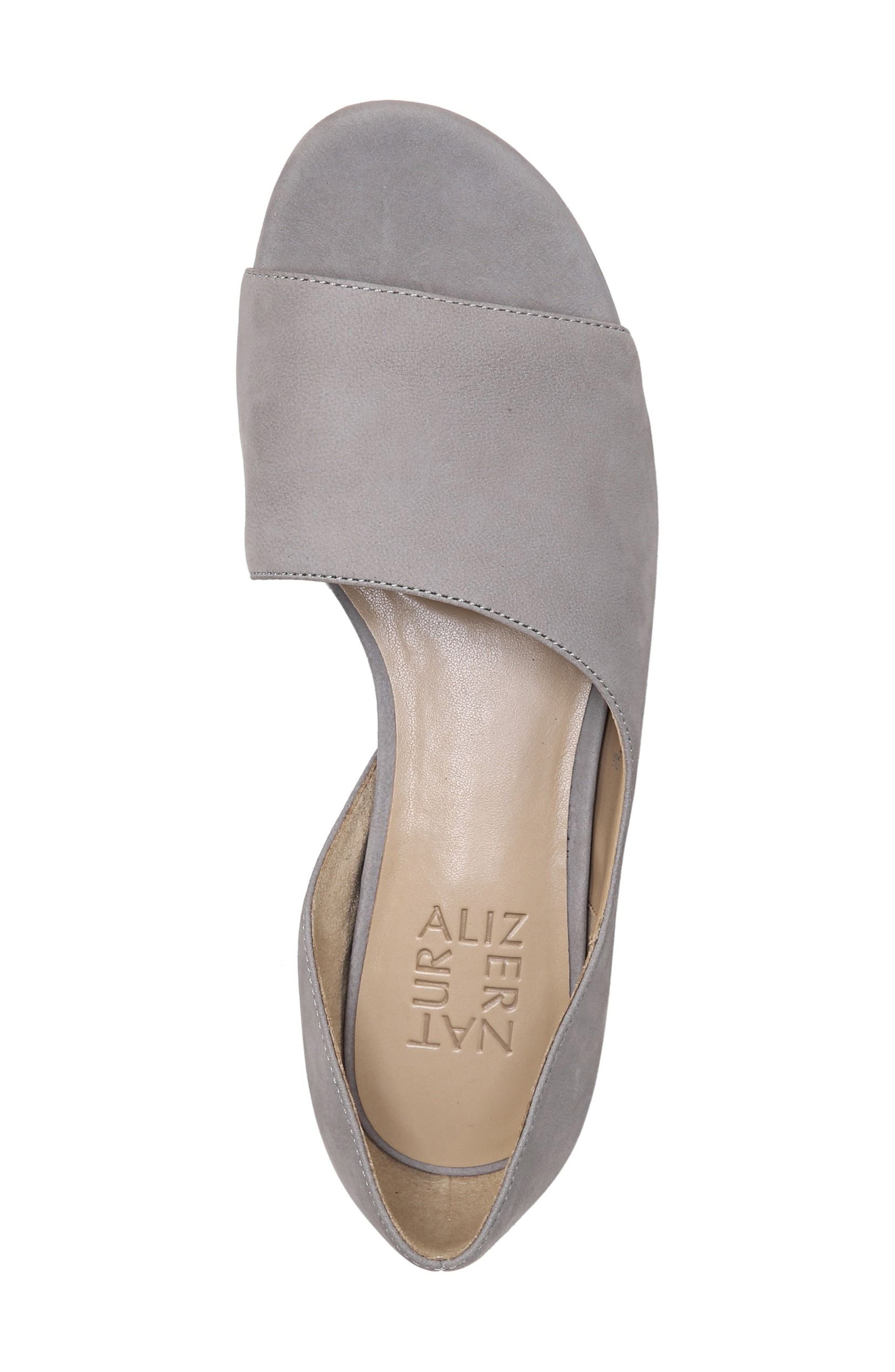 Naturalizer Lucie Half d'Orsay Flat, Alternate, color, 