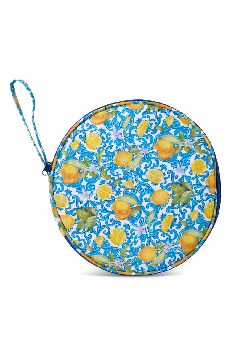 Core Home 9-Piece Picnic Pouch Set, Alternate, color, Blue Lemon Multi