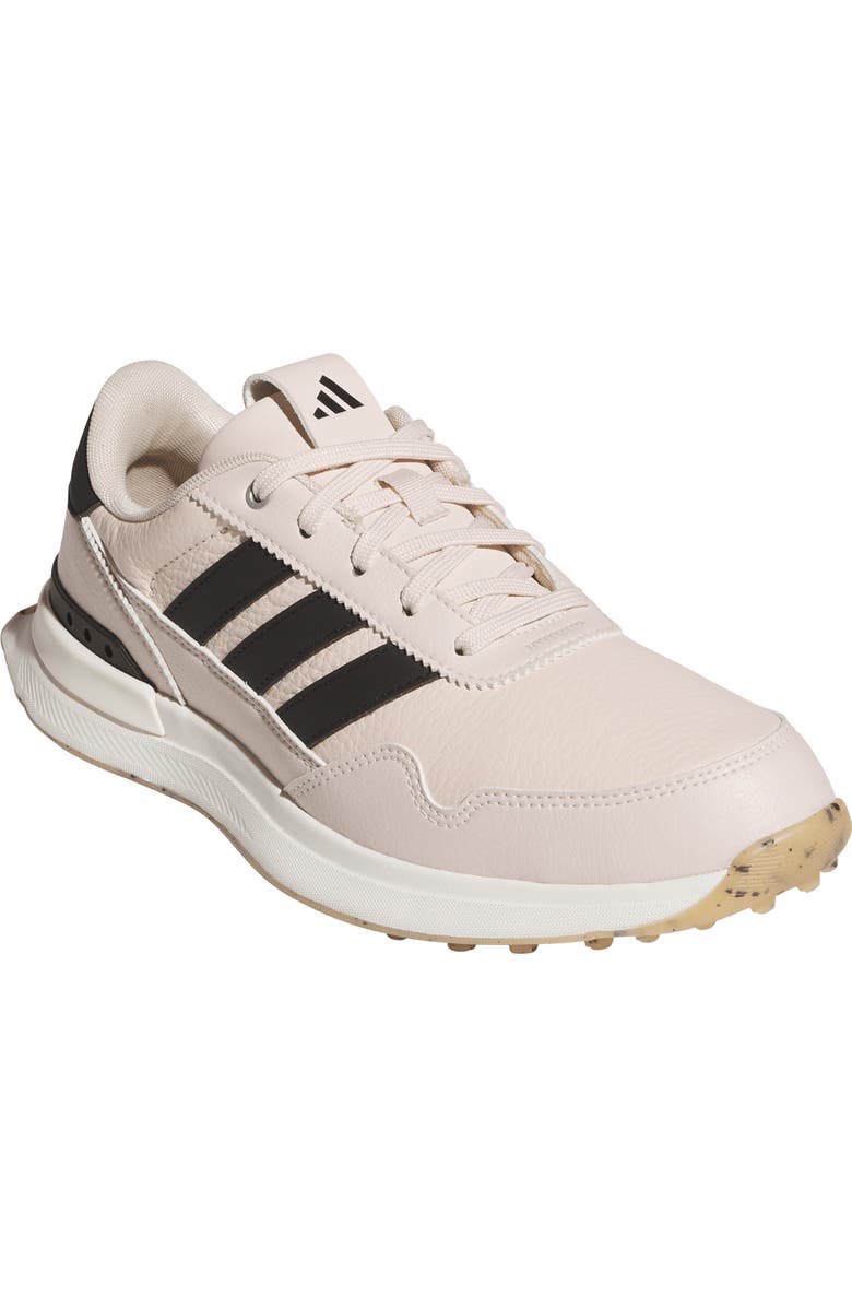adidas S2G 26 Leather Waterproof Spikeless Golf Shoe, Main, color, Wonder Quartz/Black/Gum4