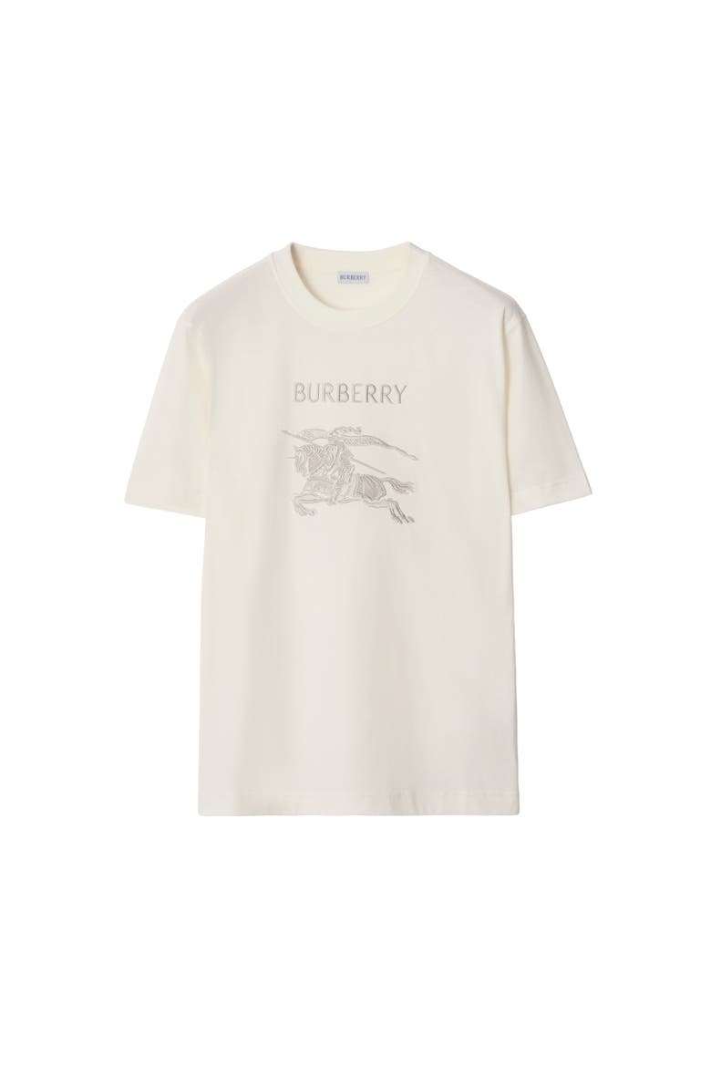 Knight Cotton T-shirt, Alternate, color, Chalk white