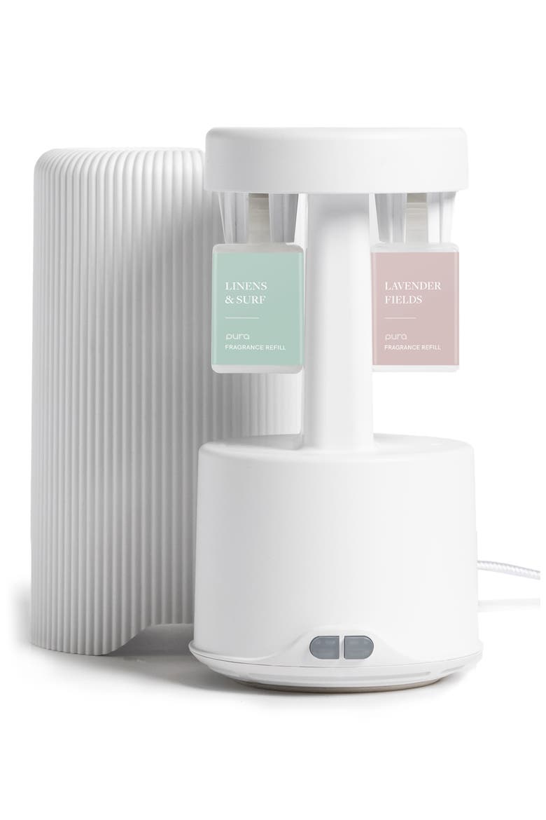 x Nordstrom Pura Plus Smart Fragrance Diffuser & Refills Set (Nordstrom Exclusive), Alternate, color, WHITE