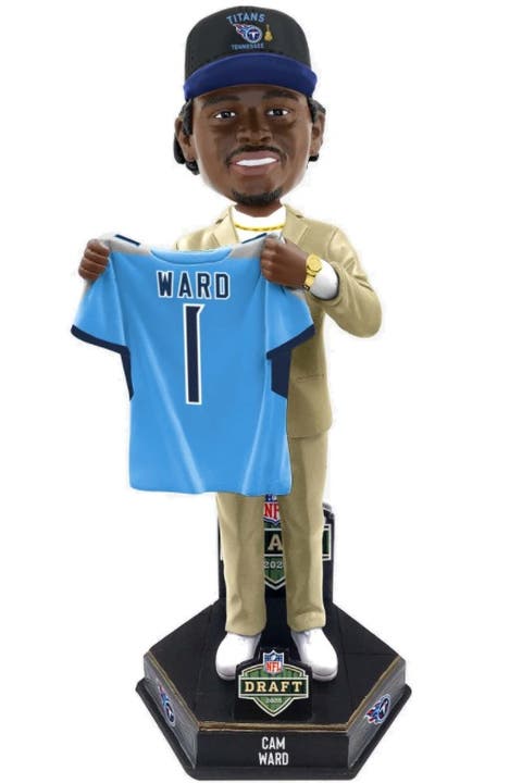 Cam Ward (Tennessee Titans) 2025 NFL Draft Pick Bobblehead