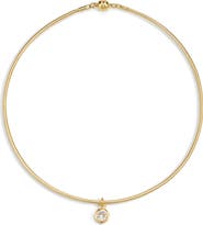 Luv AJ The Georgia Stone Omega Necklace