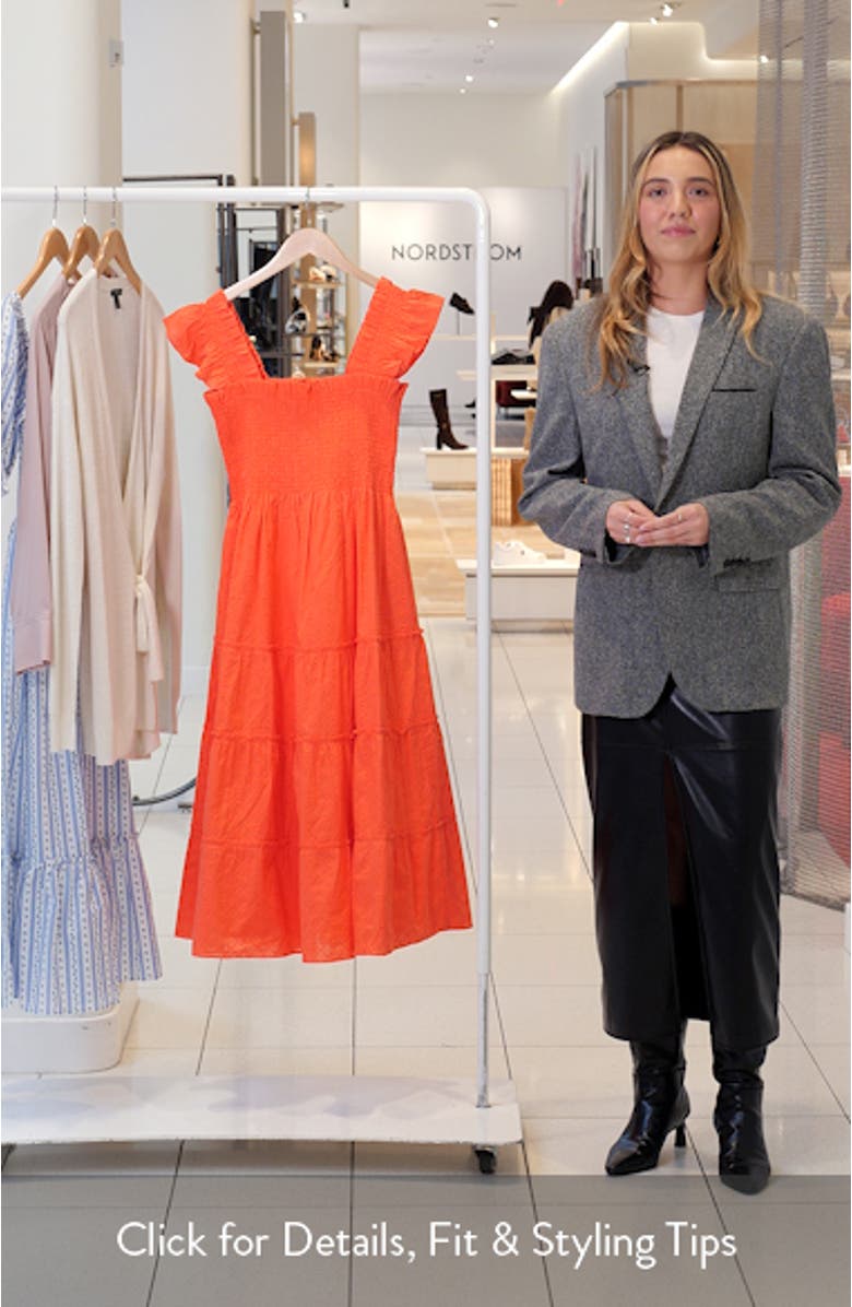 The Ellie Nap Midi Dress, sales video thumbnail