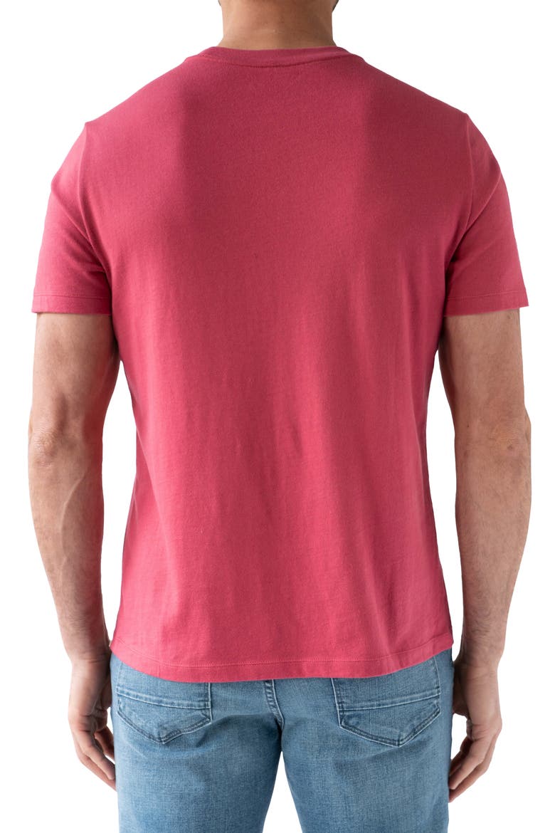 Men's Signature Pocket T-Shirt, Alternate, color, BRICK RED