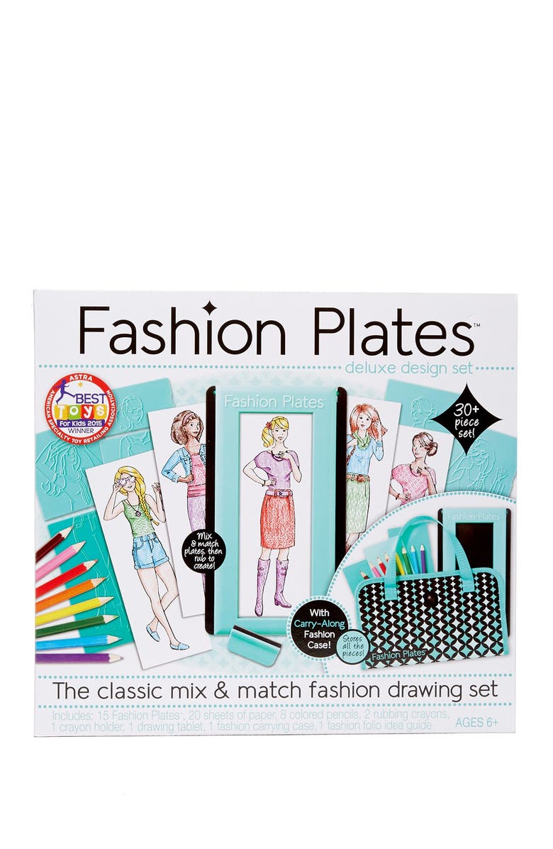 SPIROGRAPH Fashion Plates Deluxe Set, Main, color,