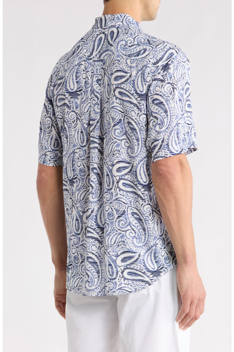 Veracruz Cay Sands Short Sleeve Button-Up Shirt, Alternate, color, FRENCH BLUE