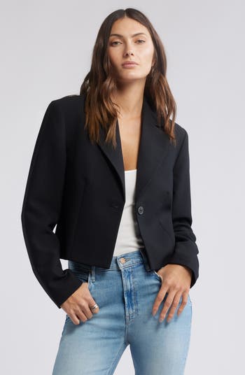 The Icon Cropped Blazer
