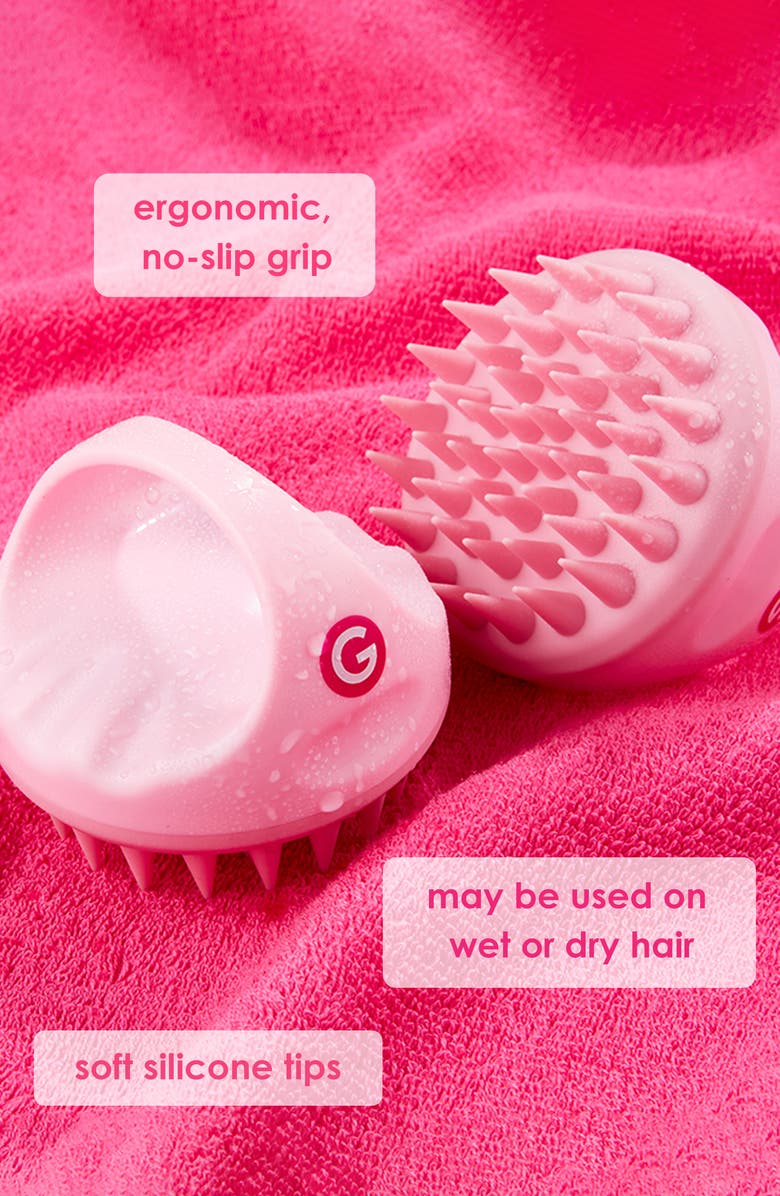 Grande Cosmetics GrandeHAIR Stimulating Scalp Massager, Alternate, color, Pink