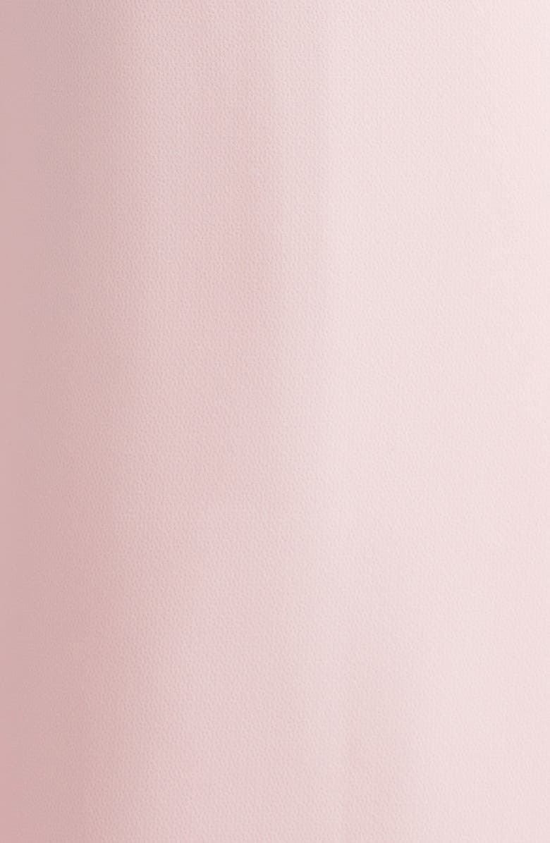 Carolina Herrera Floral Embroidered Crepe Gown, Alternate, color, Rosewater