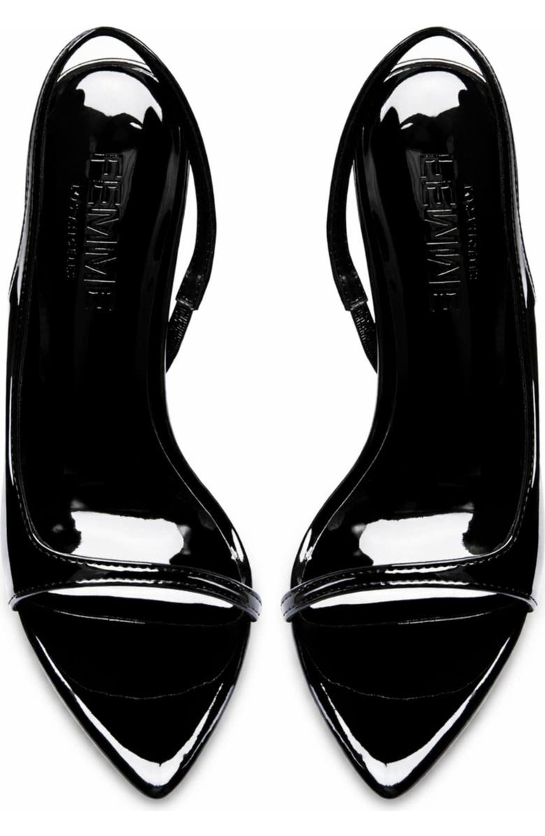 FEMME Riviere Slingback Pump, Alternate, color, Black
