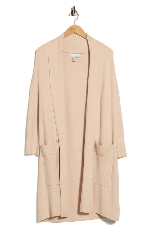 Alicia Open Front Long Cardigan