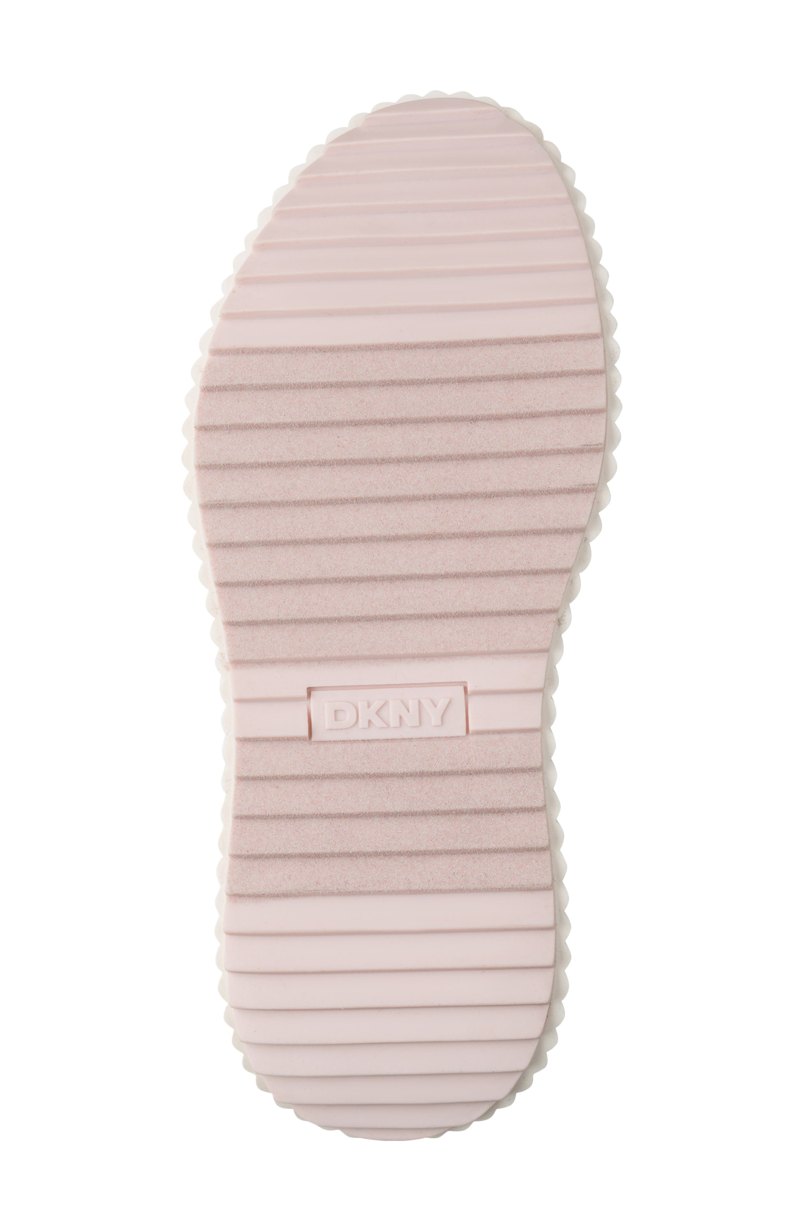 DKNY Lachele Platform Sneaker, Alternate, color, Soft White/ Light Pink