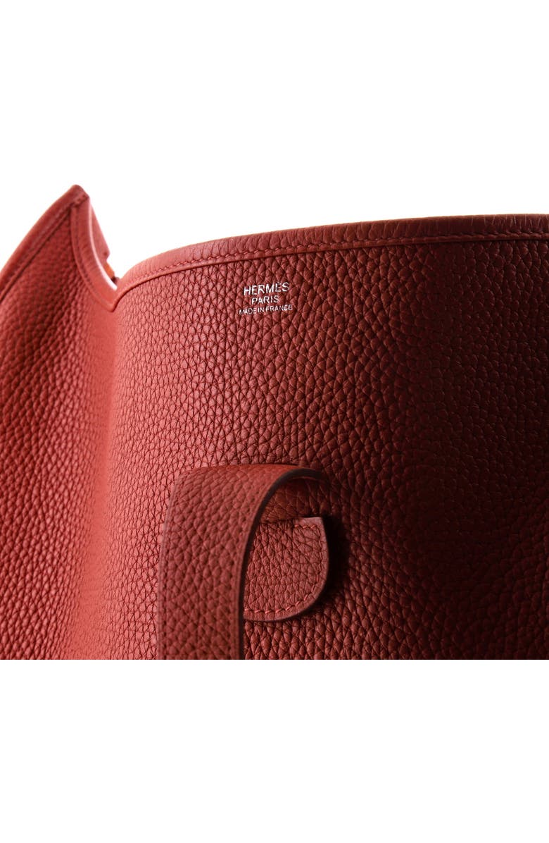 Pre-Owned Hermes Evelyne Bag Gen III Clemence TGM, Alternate, color, Cuivre