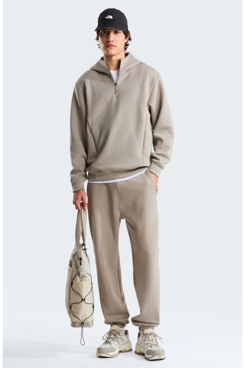 Dynamic Quarter Zip Hoodie, Alternate, color, STONE SLAB