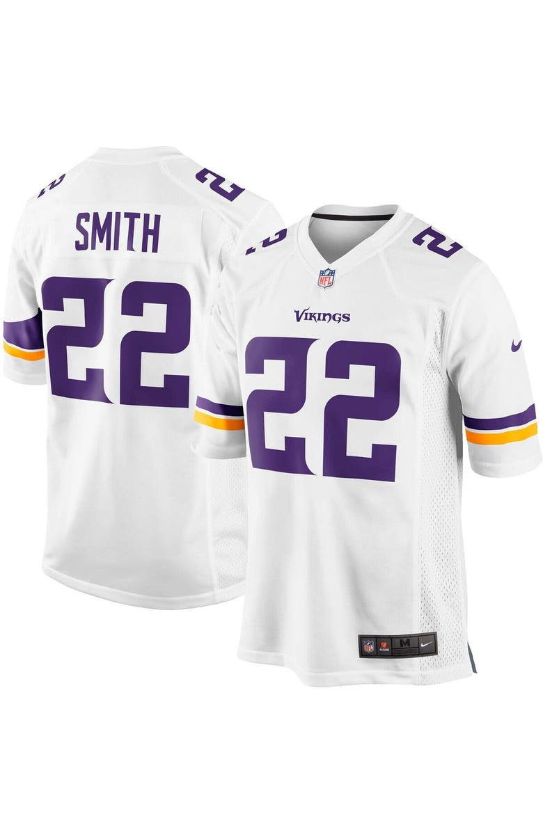 Nike Youth Minnesota Vikings Harrison Smith Nike White Game Jersey, Main, color, 
