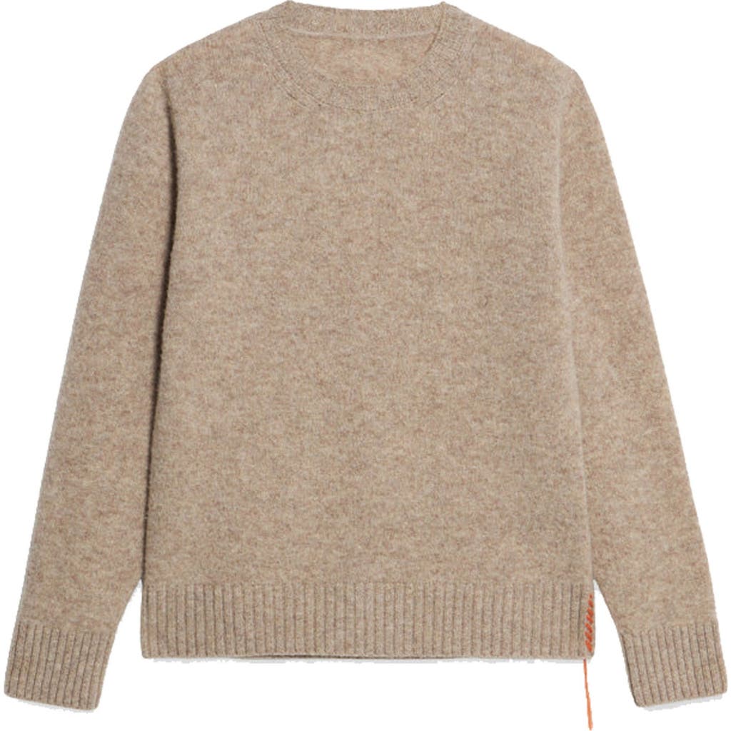 Fortela Skipper Merino Wool Crewneck Sweater In Neutral