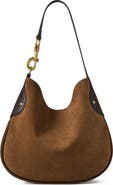 Mulberry Hackney Suede Shoulder Bag