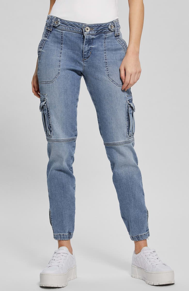 GUESS Cadet Cargo Jeans, Main, color, 