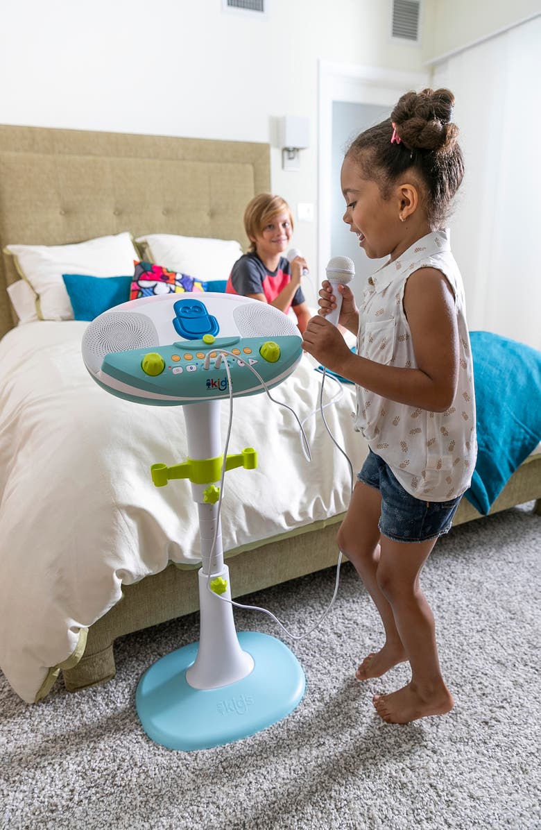 Singing Machine Kids' Bluetooth Karaoke Pedestal, Alternate, color, 