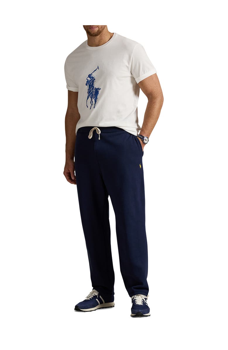 Polo Ralph Lauren Big & Tall Big Pony T-Shirt, Alternate, color, Nevis White