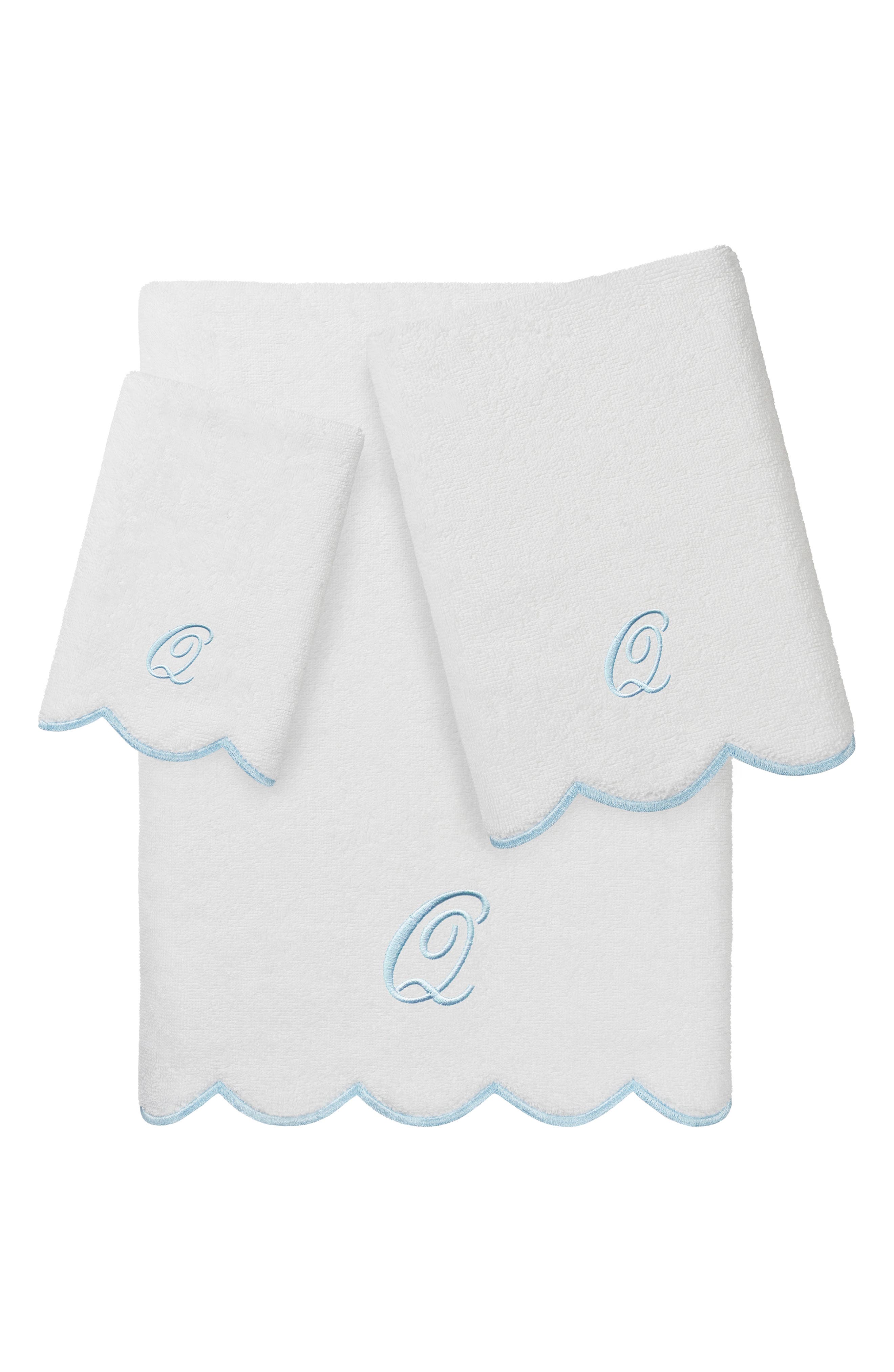 WHITE/ BLUE Q