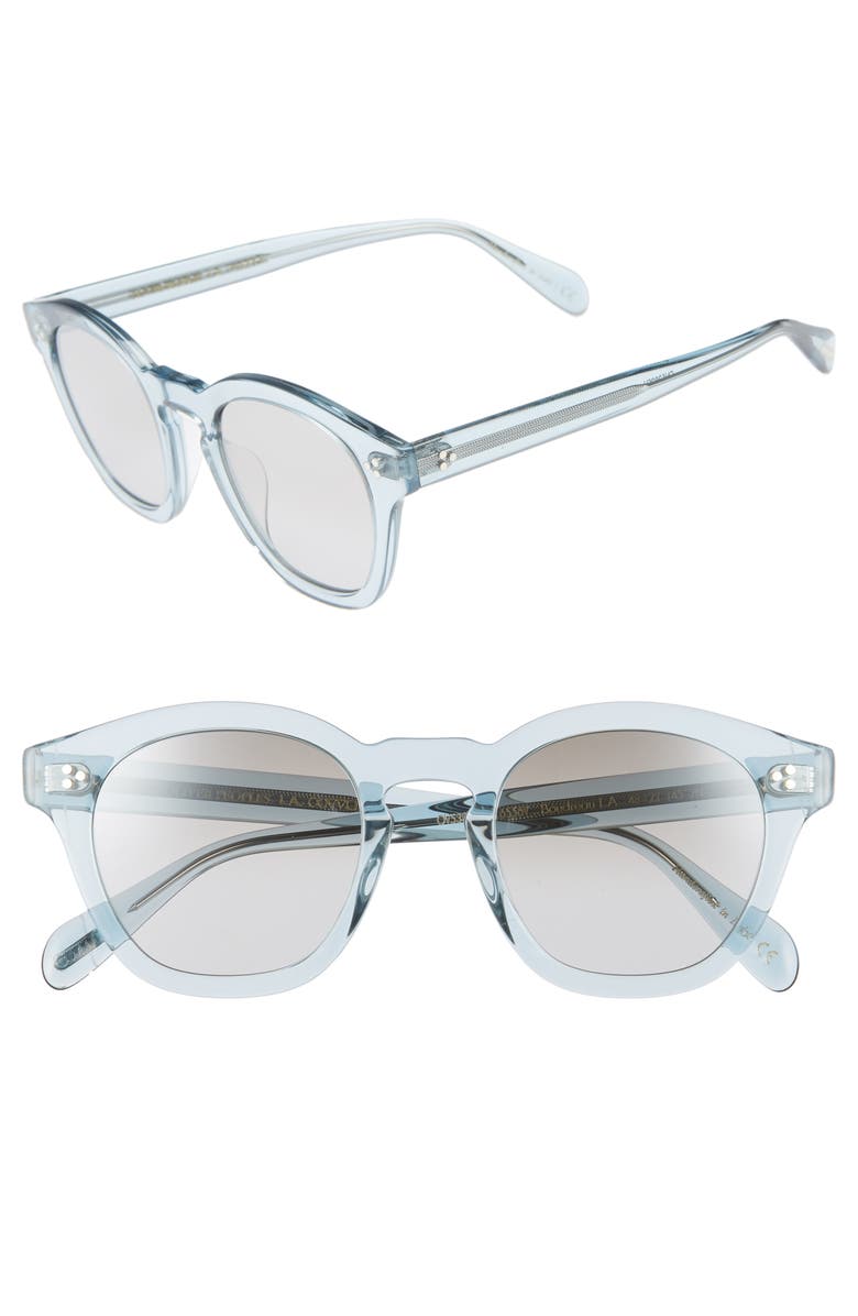 Oliver Peoples Boudreau L.A. 48mm Square Sunglasses, Main, color, 