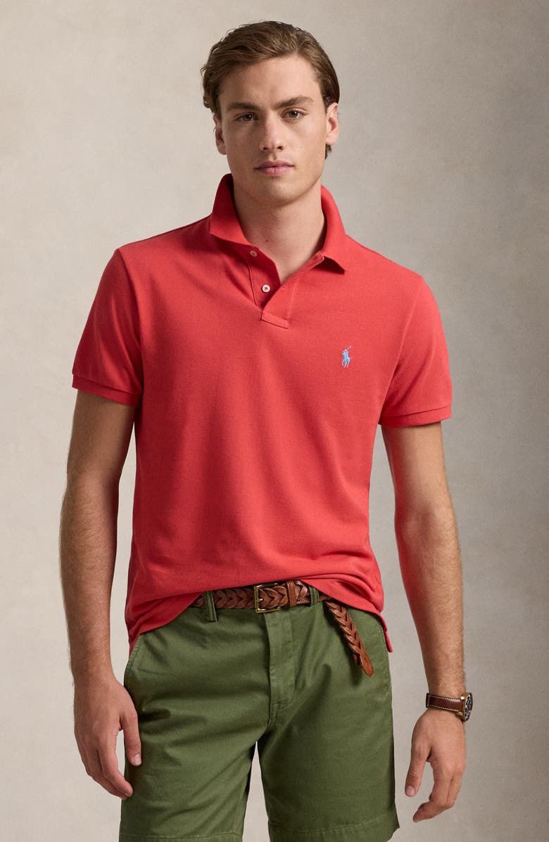 Polo Ralph Lauren Solid Piqué Polo, Alternate, color, 