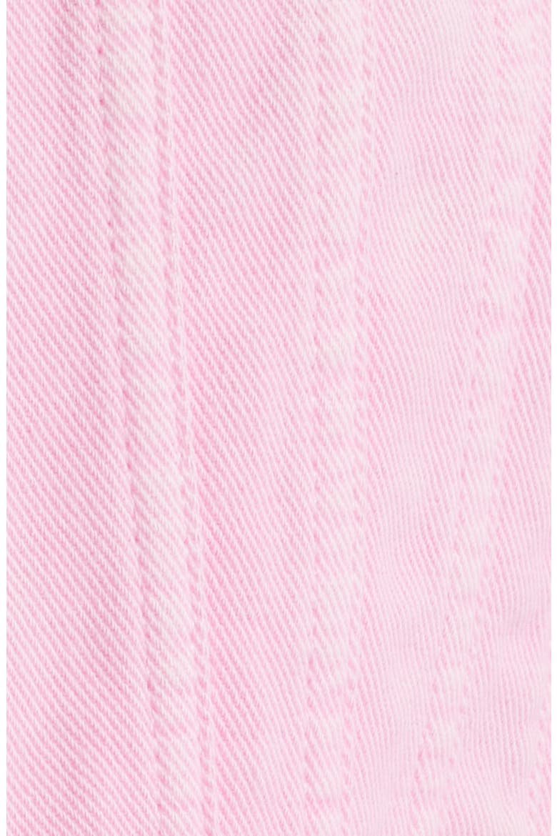 Bardot Ombré Denim Trucker Jacket, Alternate, color, STRAWBERRY SUNRISE