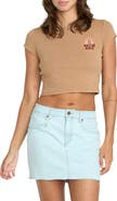 Volcom 1991 Logo Crop Graphic T-Shirt
