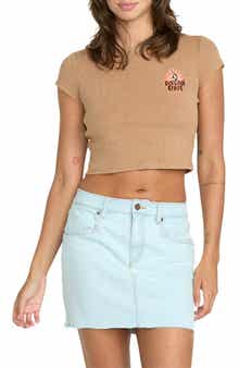 Volcom 1991 Logo Crop Graphic T-Shirt