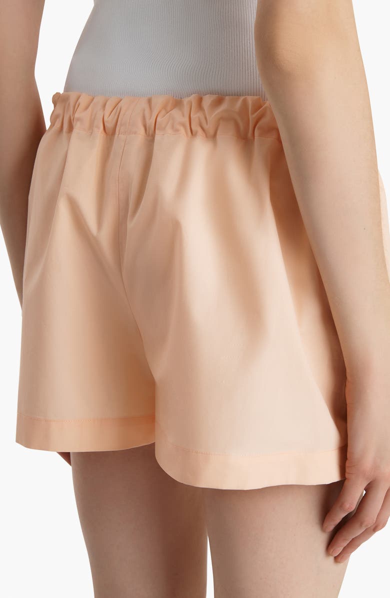 Khaite Robbie Shorts, Alternate, color, Light Peach