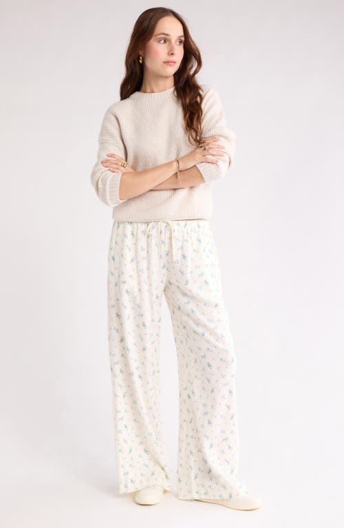 Abound Cozy Crew Pullover Sweater In Brown