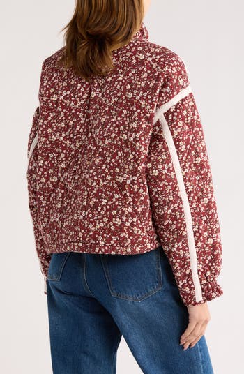 Cropped Quilted Jacket