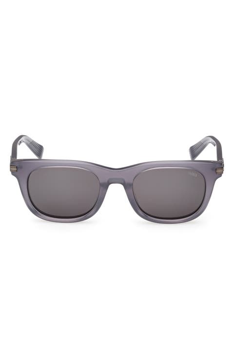 54mm Geometric Sunglasses