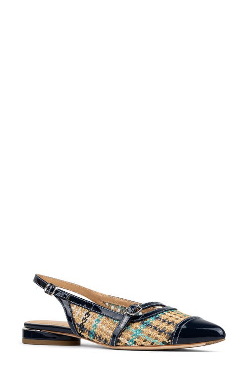 DONALD PLINER DONALD PLINER POINTED TOE SLINGBACK FLAT