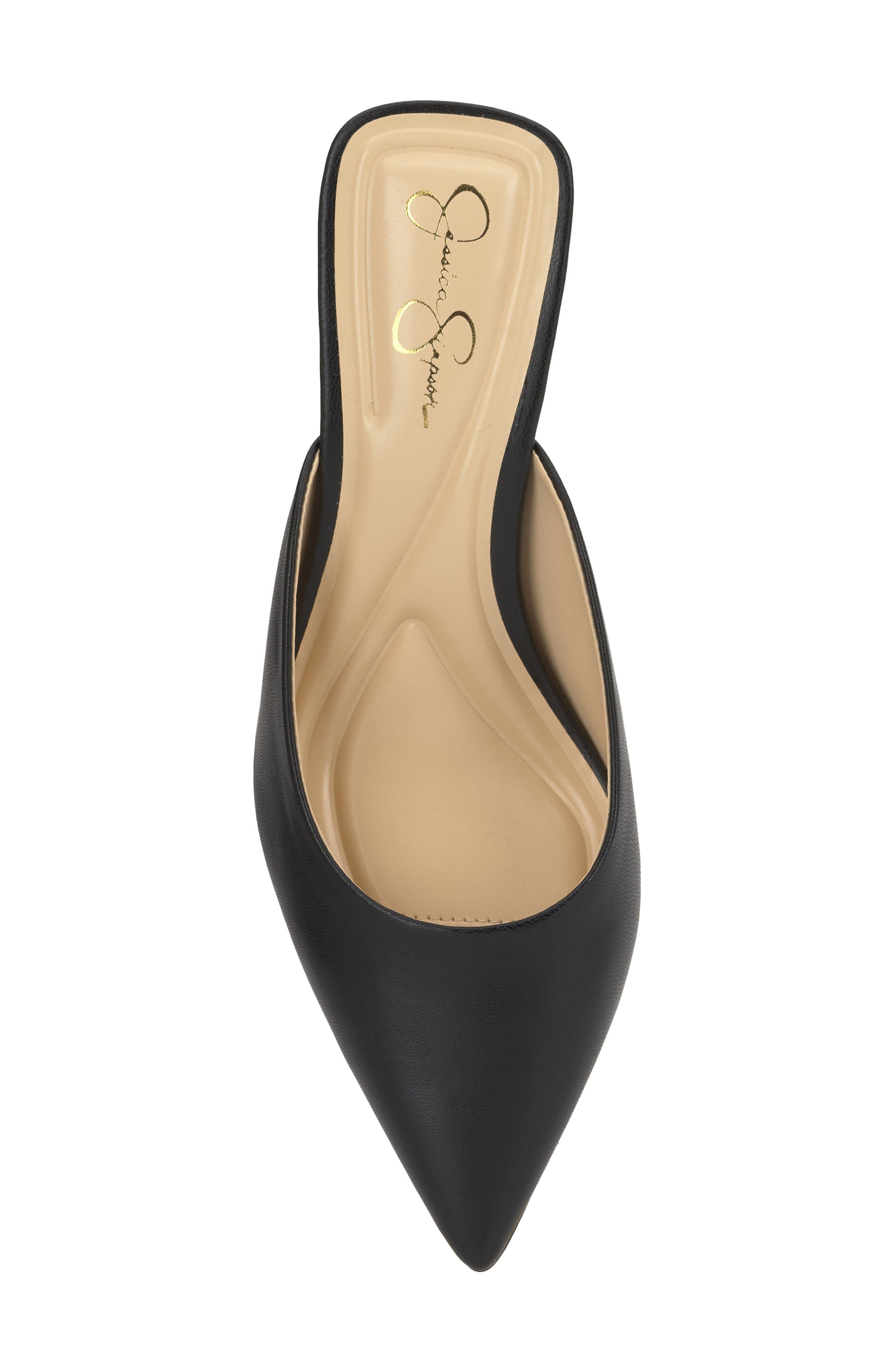 Jessica Simpson Belvaen Pointed Toe Mule, Alternate, color, Black 01