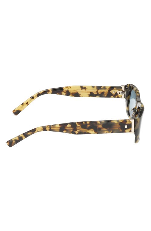 Abercrombie & Fitch 52mm Rectangular Sunglasses In Blue