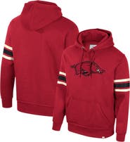 COLOSSEUM Men's Colosseum Cardinal Arkansas Razorbacks Saluting Pullover Hoodie