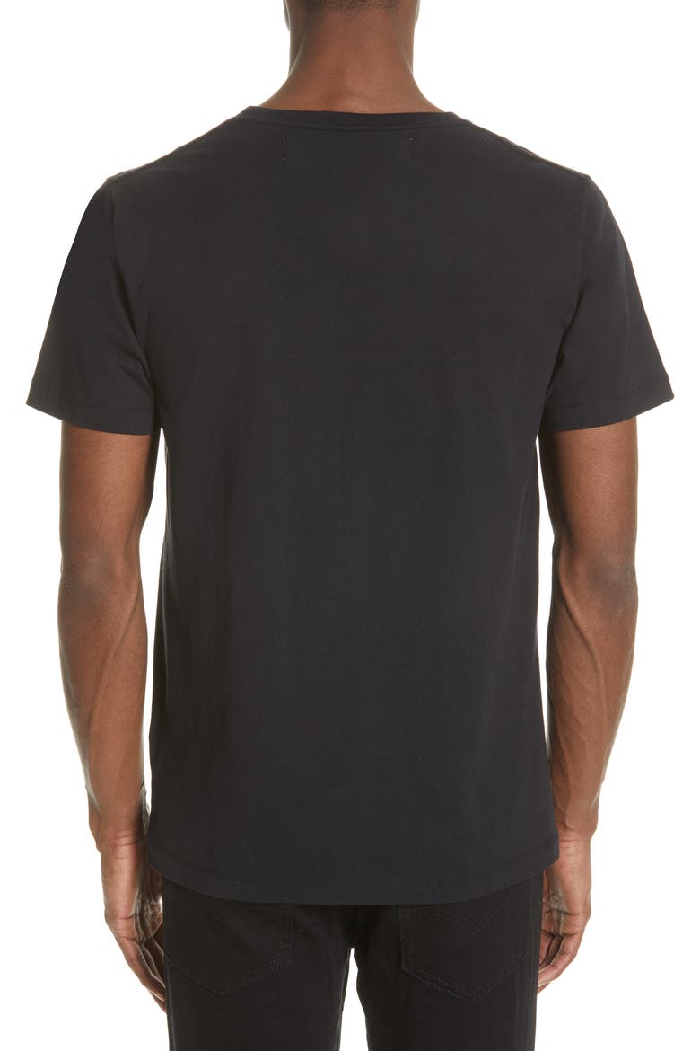 Slim Fit Logo T-Shirt, Alternate, color, BLACK