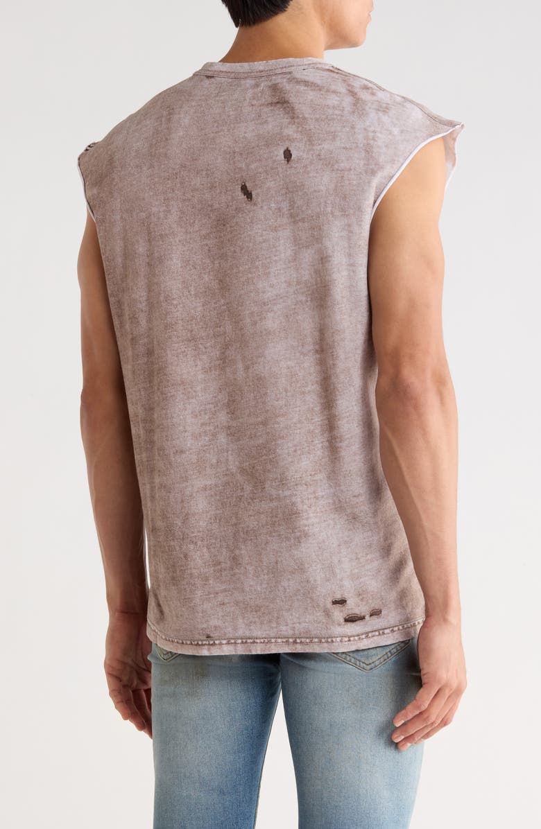 PURPLE BRAND Logo Textured Cotton Jersey Graphic Tank, Alternate, color,