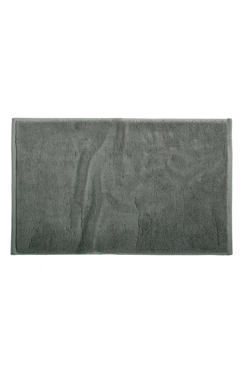 Coyuchi Cloud Loom<sup>™</sup> Organic Cotton Bath Rug, Main, color, Slate