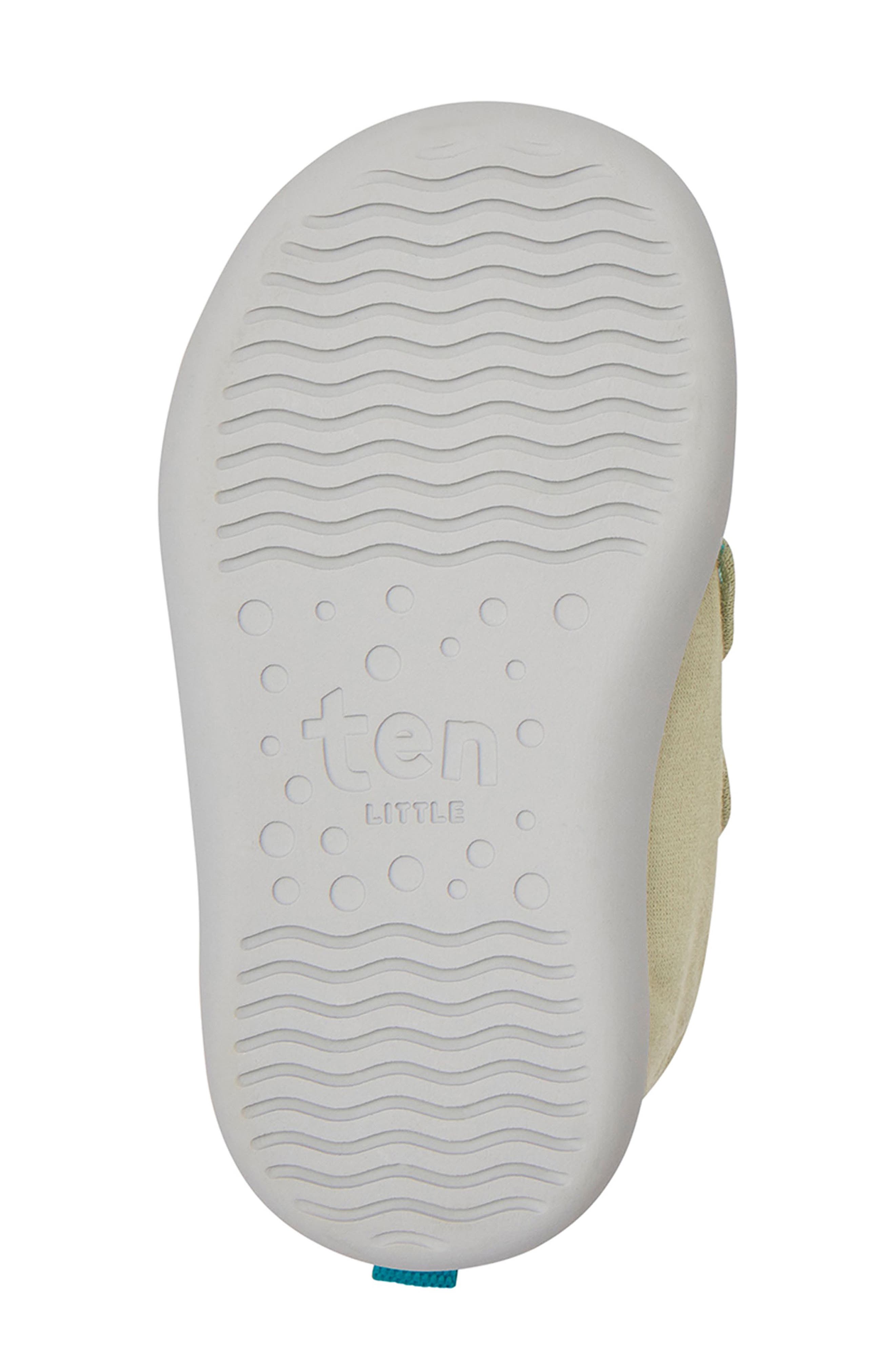 Ten Little First Walkers Sneaker, Alternate, color, Sage Green