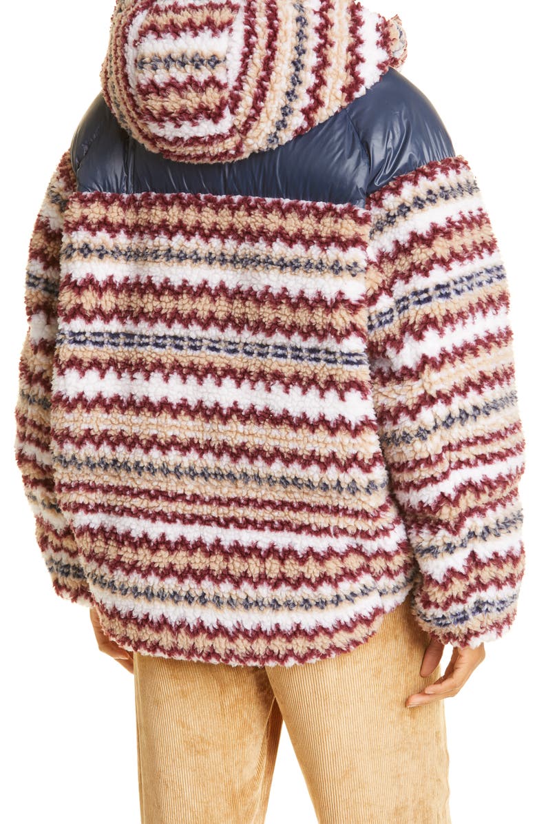 rag & bone Joella High-Pile Fleece Puffer Jacket, Alternate, color, 