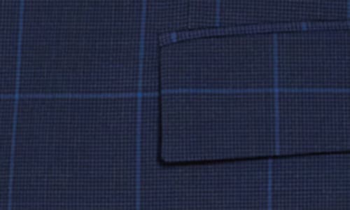 Hugo Boss Hugo Karl Windowpane Sport Coat In Dark Blue