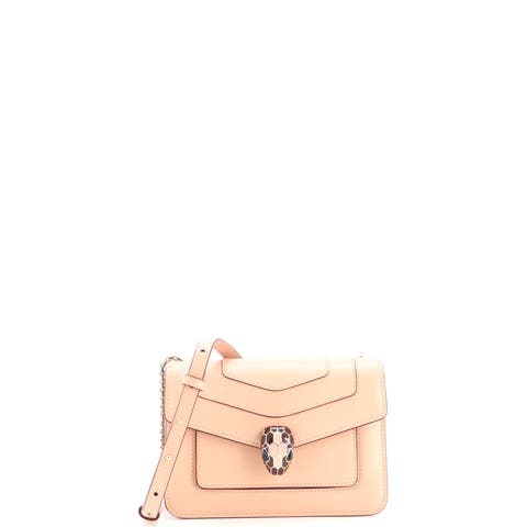 Serpenti Forever Shoulder Bag Leather Mini