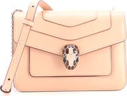 Pre-Owned Bvlgari Serpenti Forever Shoulder Bag Leather Mini