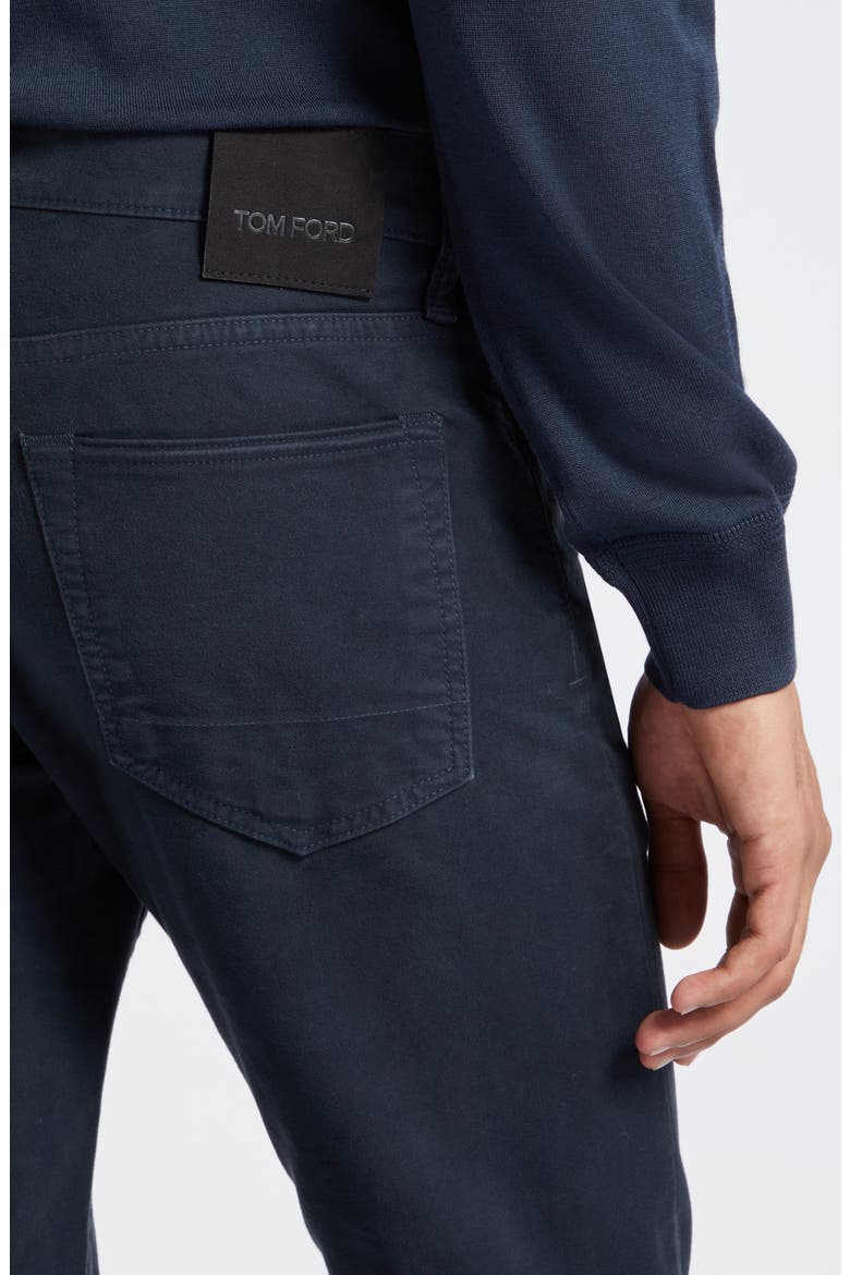 Moleskin Slim Fit Five-Pocket Pants, Alternate, color, INDIGO